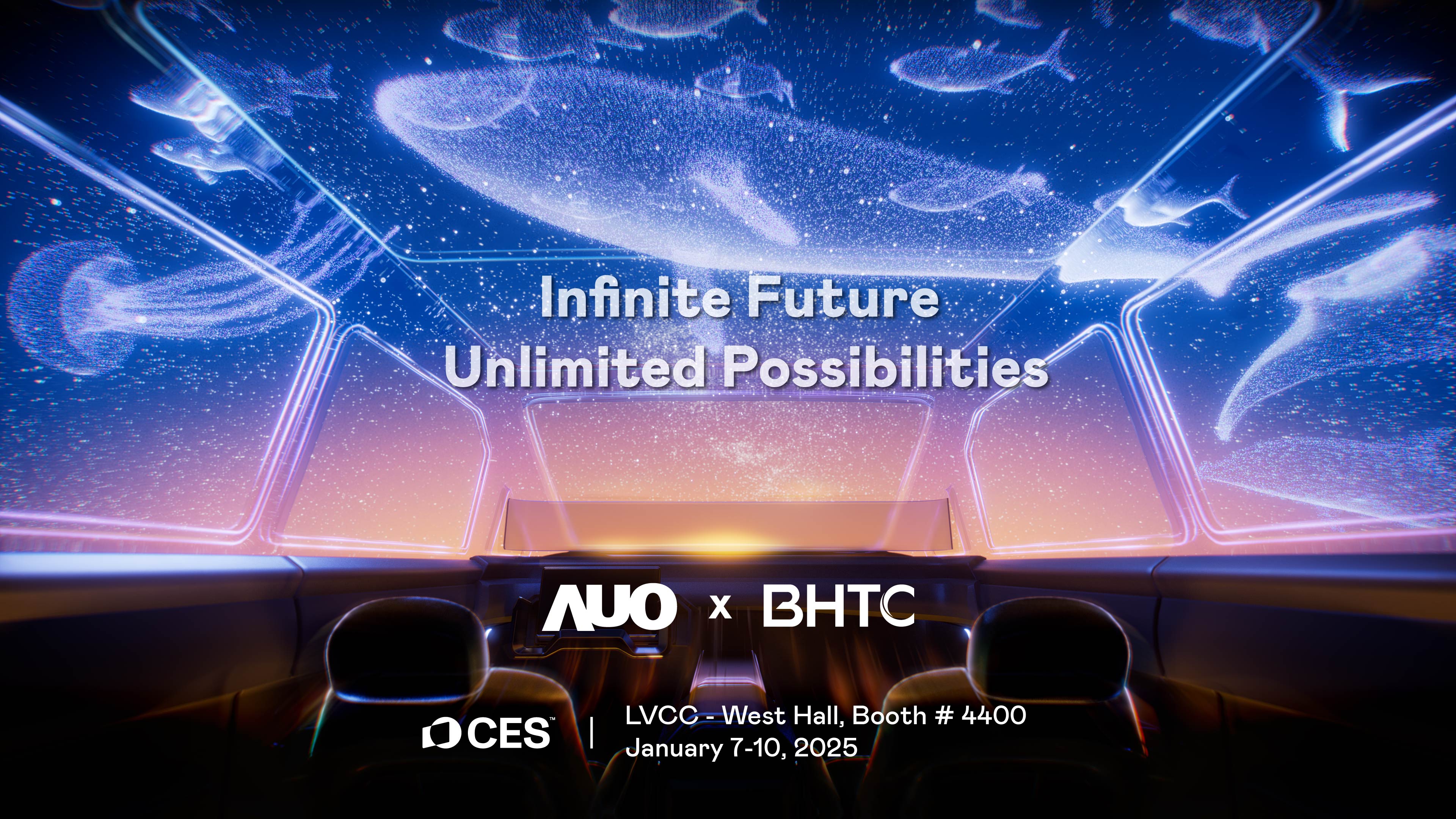 熊猫体育以Infinite Future, Unlimited Possibilies为主题，联合BHTC于CES 2025扩大规模展出
