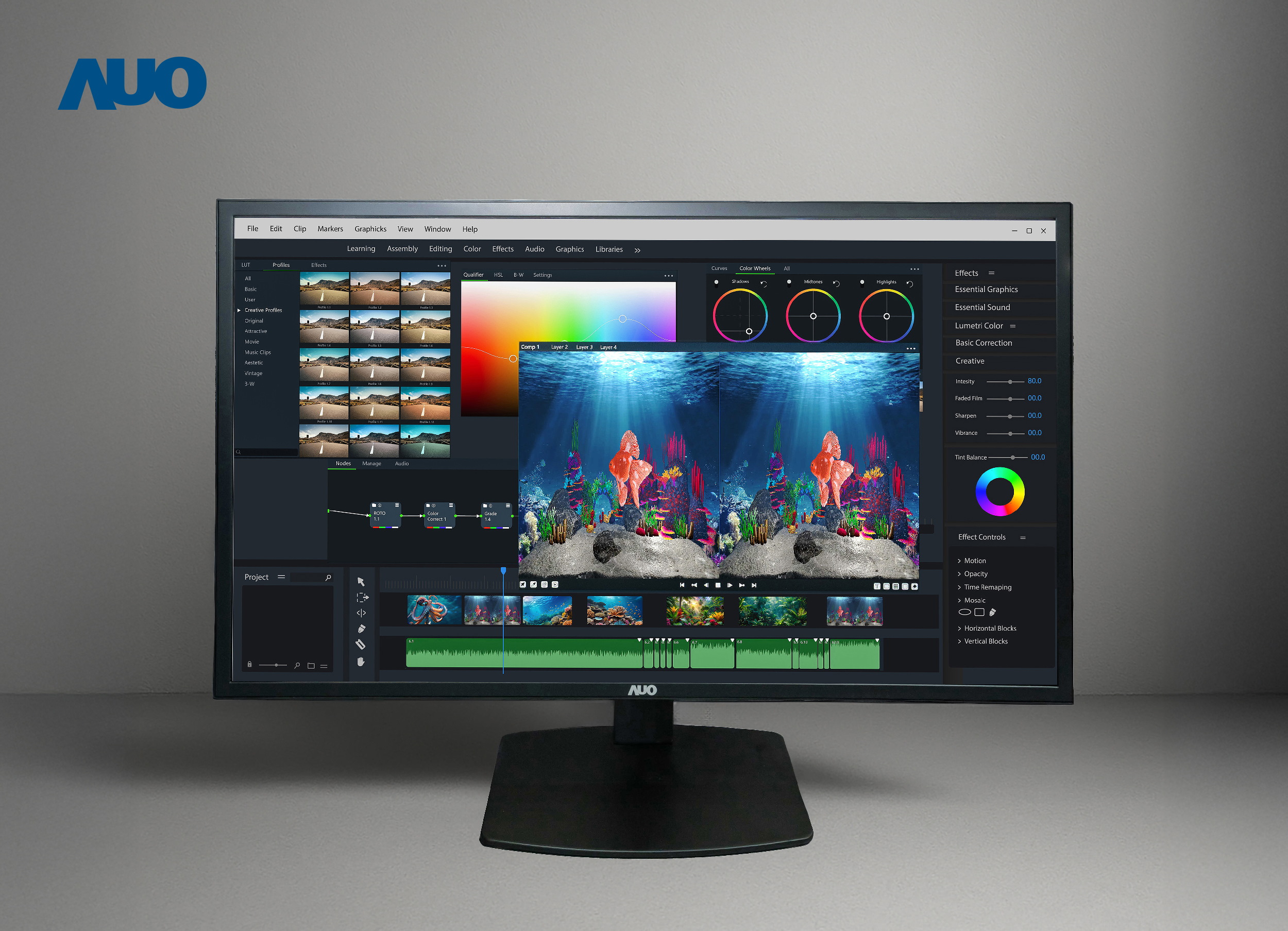 熊猫体育开发32吋2D/3D专业桌上型显示器，拥有8K4K超高分辨率，并以低串扰算法优化3D显示效果，搭载自动眼球追踪功能，能实时调整3D图像，进行实时2D与3D无缝共存窗口，提供图像设计工作者突破二维接口的崭新工作氛围与效率